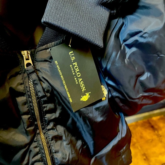 US POLO ASSN  CLASSIC BOMBER JACKET - Picture 2 of 3